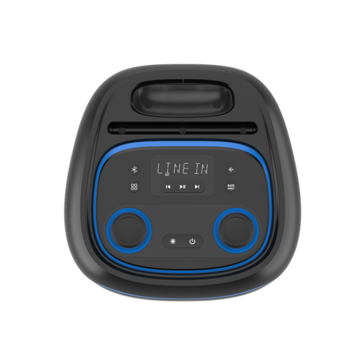 Goaltage SP08 SuperBeat Party Speaker Goaltage SP08 SuperBeat Party Speaker including Remote Control and Wireless Microphone with High-Power Wireless Bluetooth Connection GT-SP08
