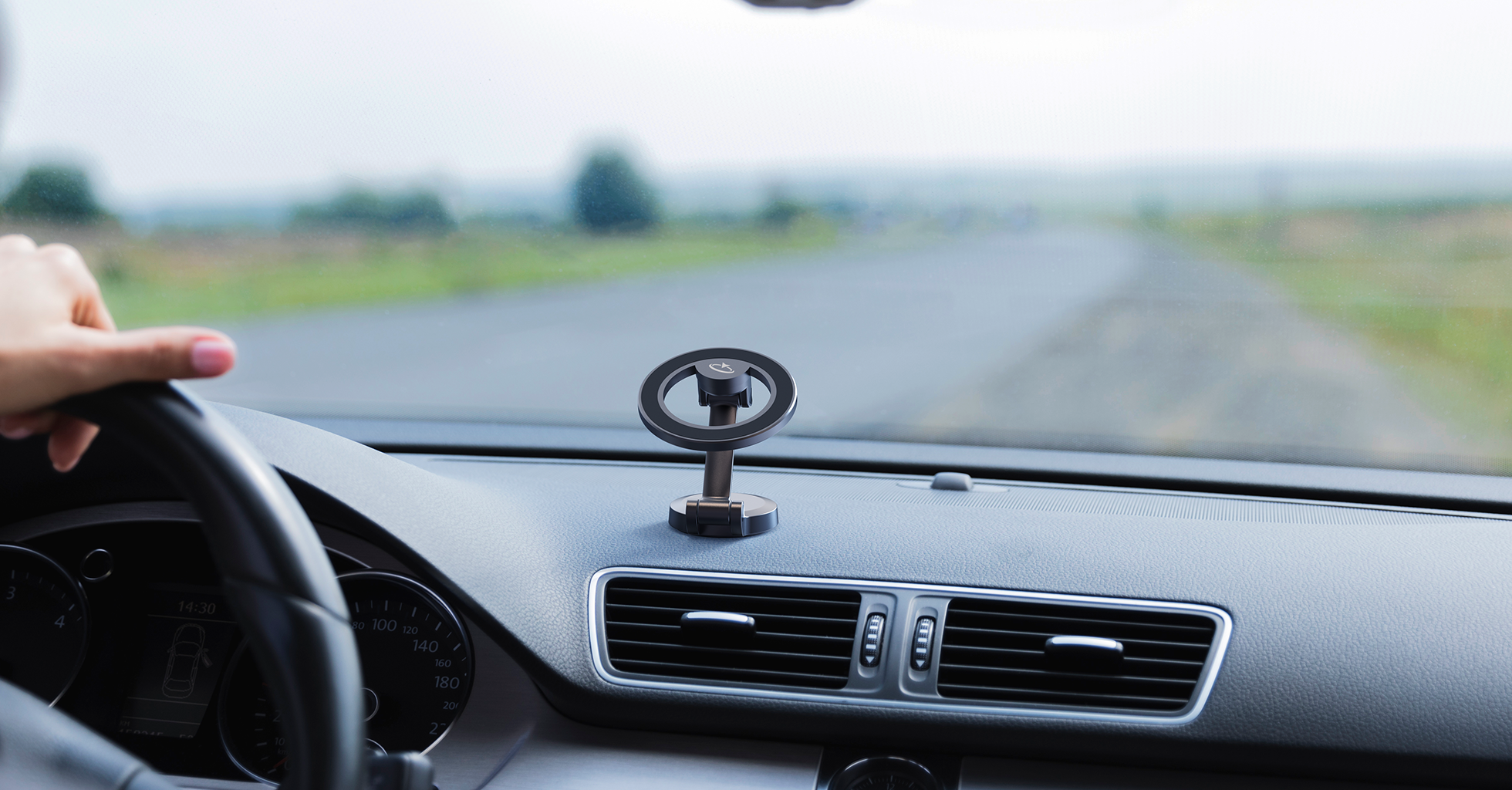 Goaltage STD03 Orbit Light Car Mount with Strong Magnetic Holder and 360 Degree Adjustment Level