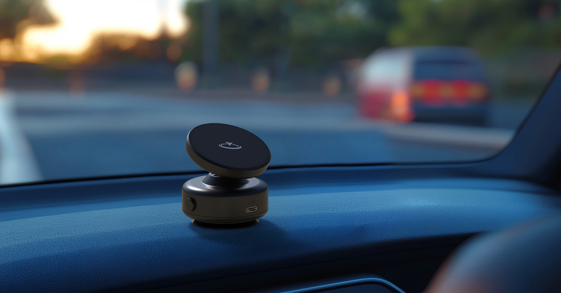 Goaltage STD09 GripPro Suction Cup Mount with Magnetic, Rechargeable Battery, 360° Adjustment and Wide Compatibility