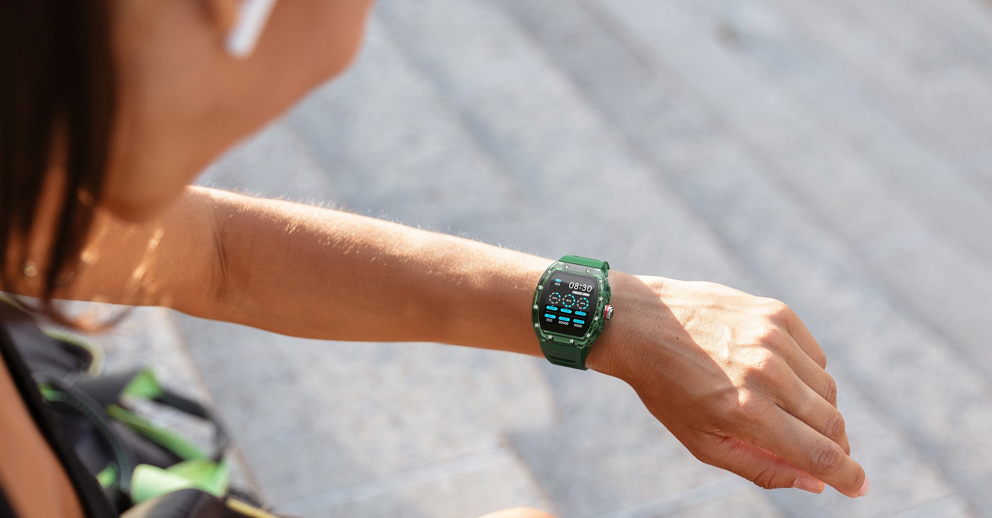 Goaltage SW01 Lucid Smart Watch with Water Resistant, NFC Payment and Sleep, Heart Rate, Pressure and Oxygen Monitoring