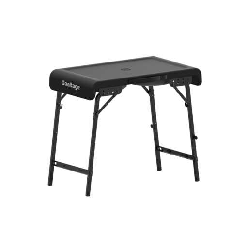 Goaltage TBL01 LightFold Camping Table Goaltage TBL01 LightFold Camping Table with 3-Lighting Modes, Adjustable Height, Latch Lock, Waterproof and Foldable Design GT-TBL01-2S