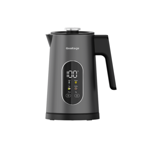Goaltage TM01 BrewMaster Tea Maker Goaltage TM01 BrewMaster Tea Maker with Temperature Presets, Smart Touch Display, Glass Pot, Stylish Design and Rapid Boiling Functionality GT-TM01-1500W