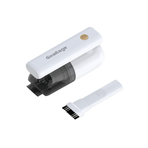 Goaltage VAC01 TurboVac Handheld Car Vacuum Goaltage VAC01 TurboVac Handheld Car Vacuum with Powerful Motor, Rechargeable Battery, HEPA Filter, LED Light, 2-in-1 Nozzle and Foldable Design GT-VAC01-55W