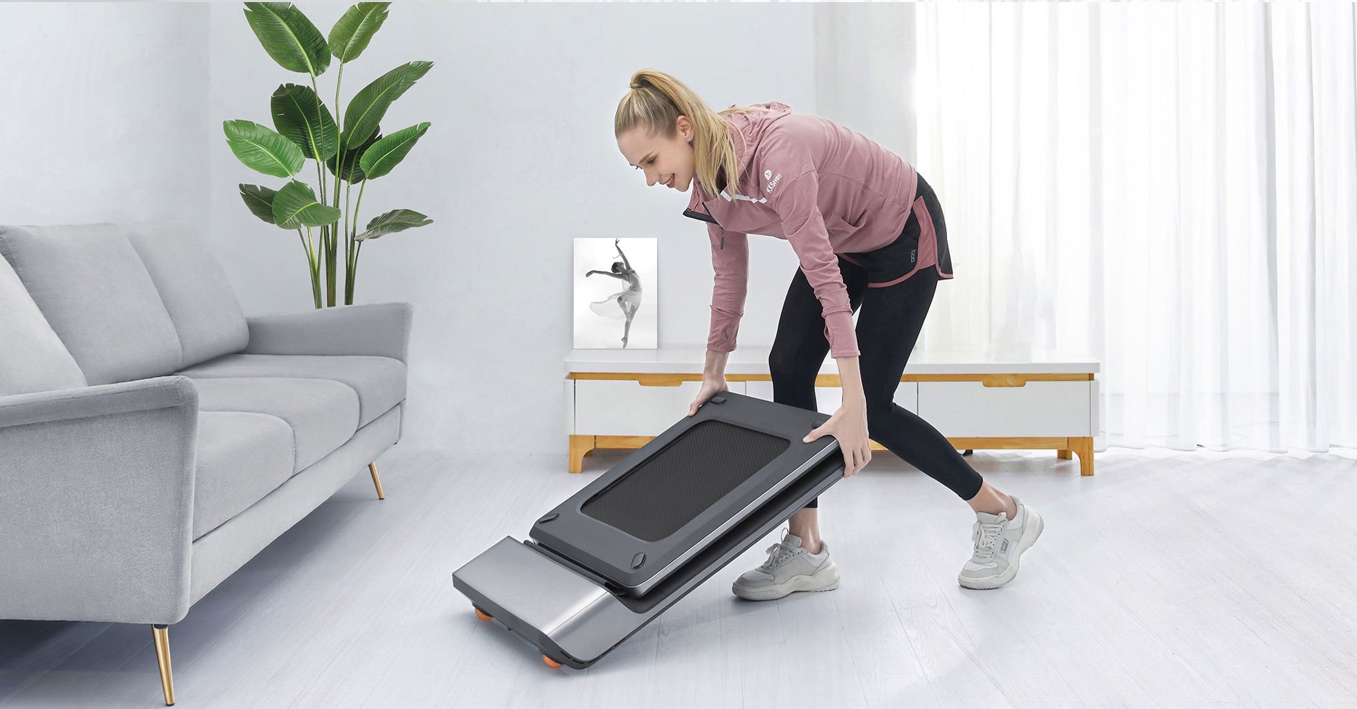تردمیل تاشو واکینگ پد کینگ اسمیت مدل P1