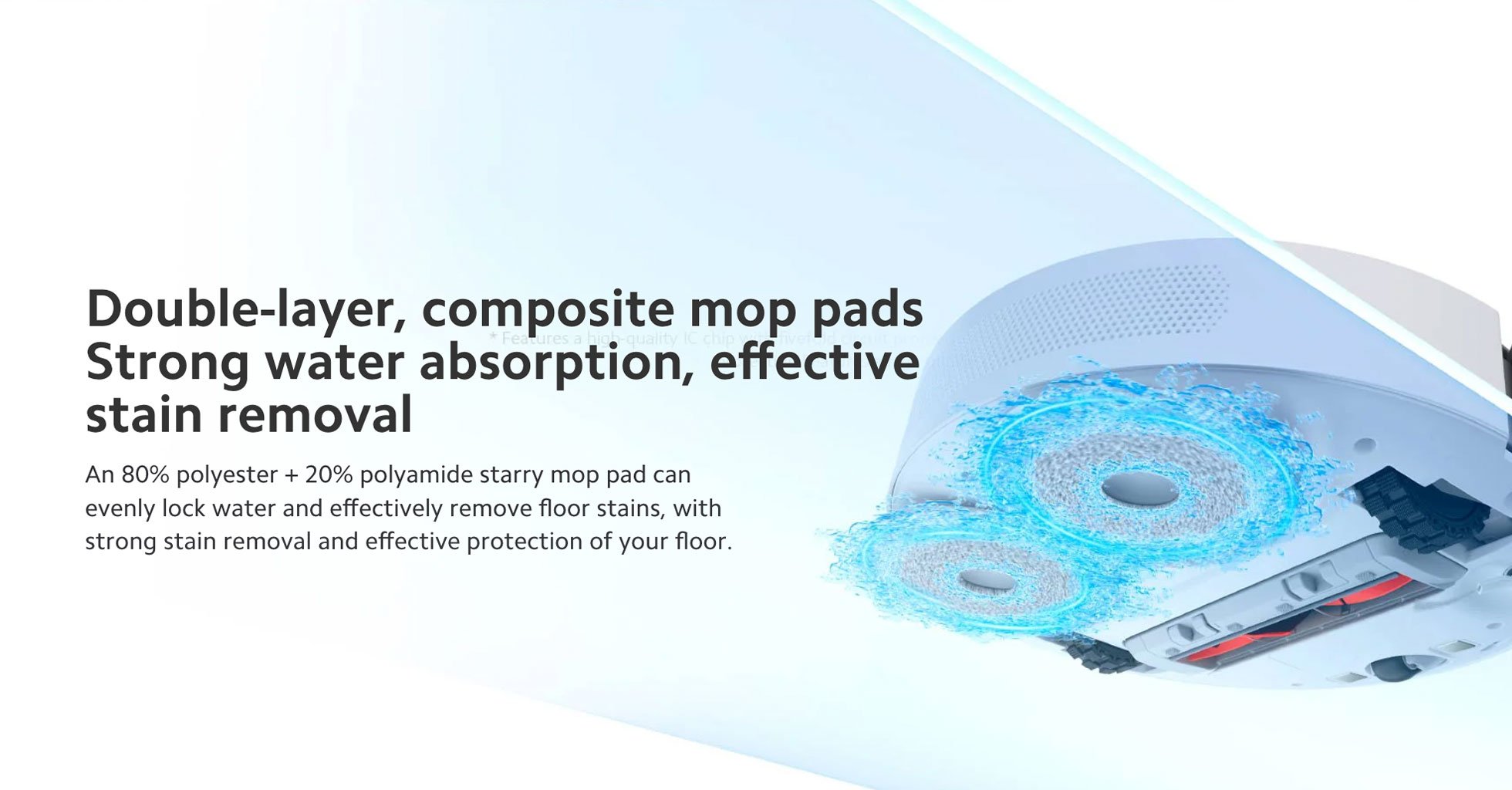 Xiaomi S10 Plus Robot Vacuum Mop Pad