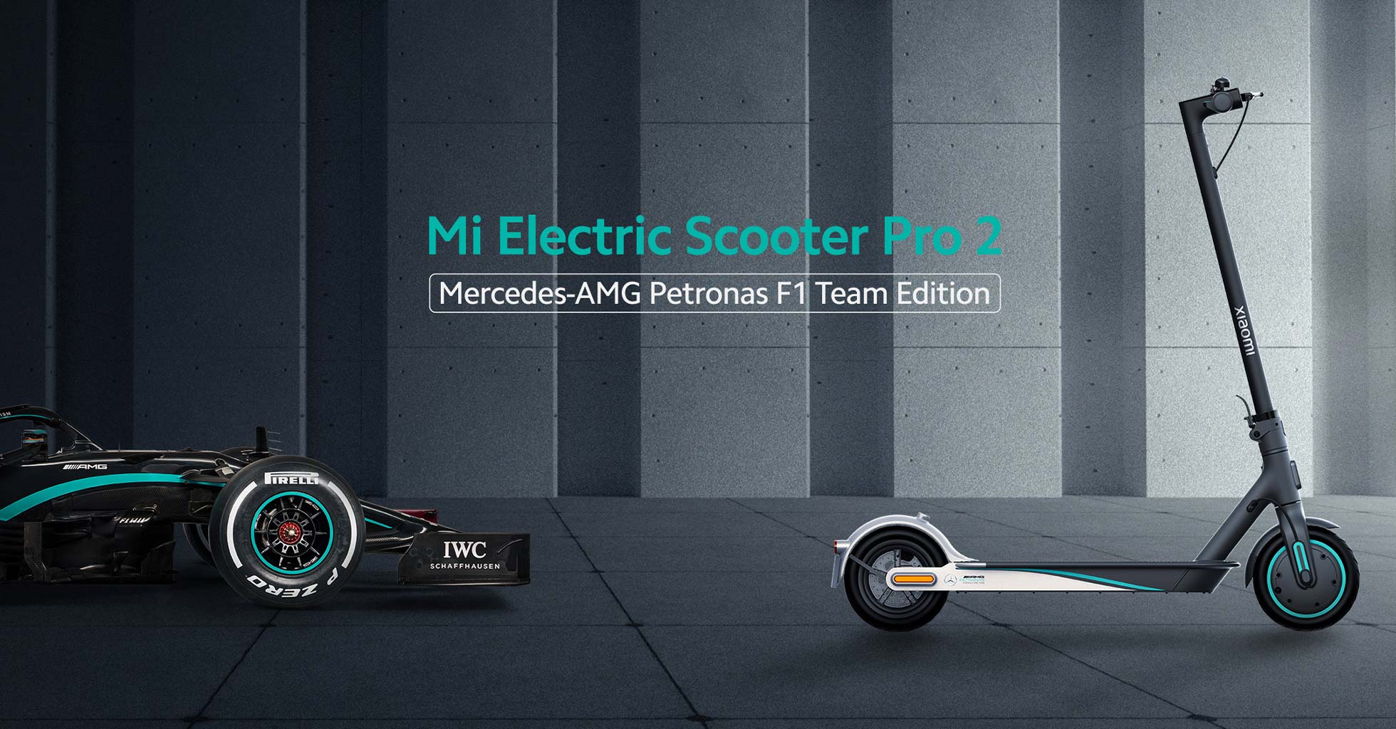 Xiaomi Mi Electric Scooter Pro 2 Mercedes-AMG Petronas F1 Team Edition