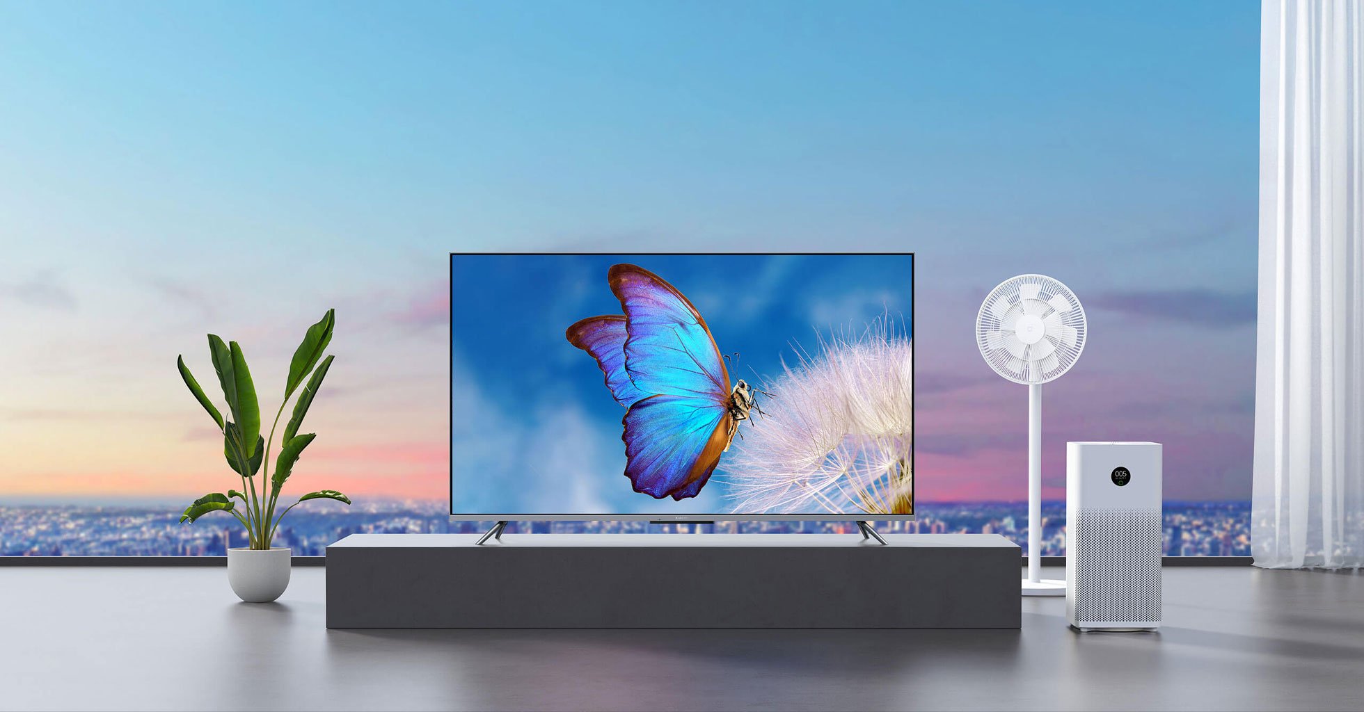 تلویزیون هوشمند 55 اینچ شیائومی مدل Q1E 4K Ultra HD