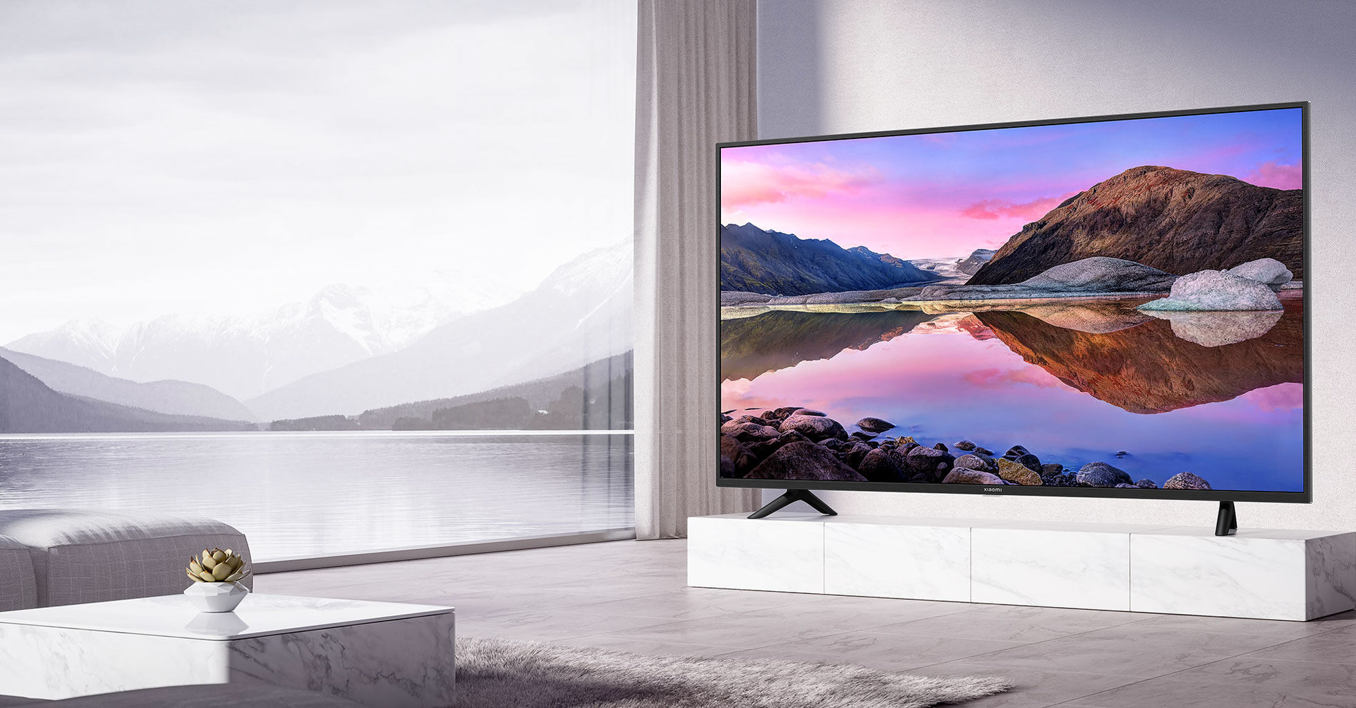 تلویزیون هوشمند 55 اینچ شیائومی مدل P1E 4K Ultra HD