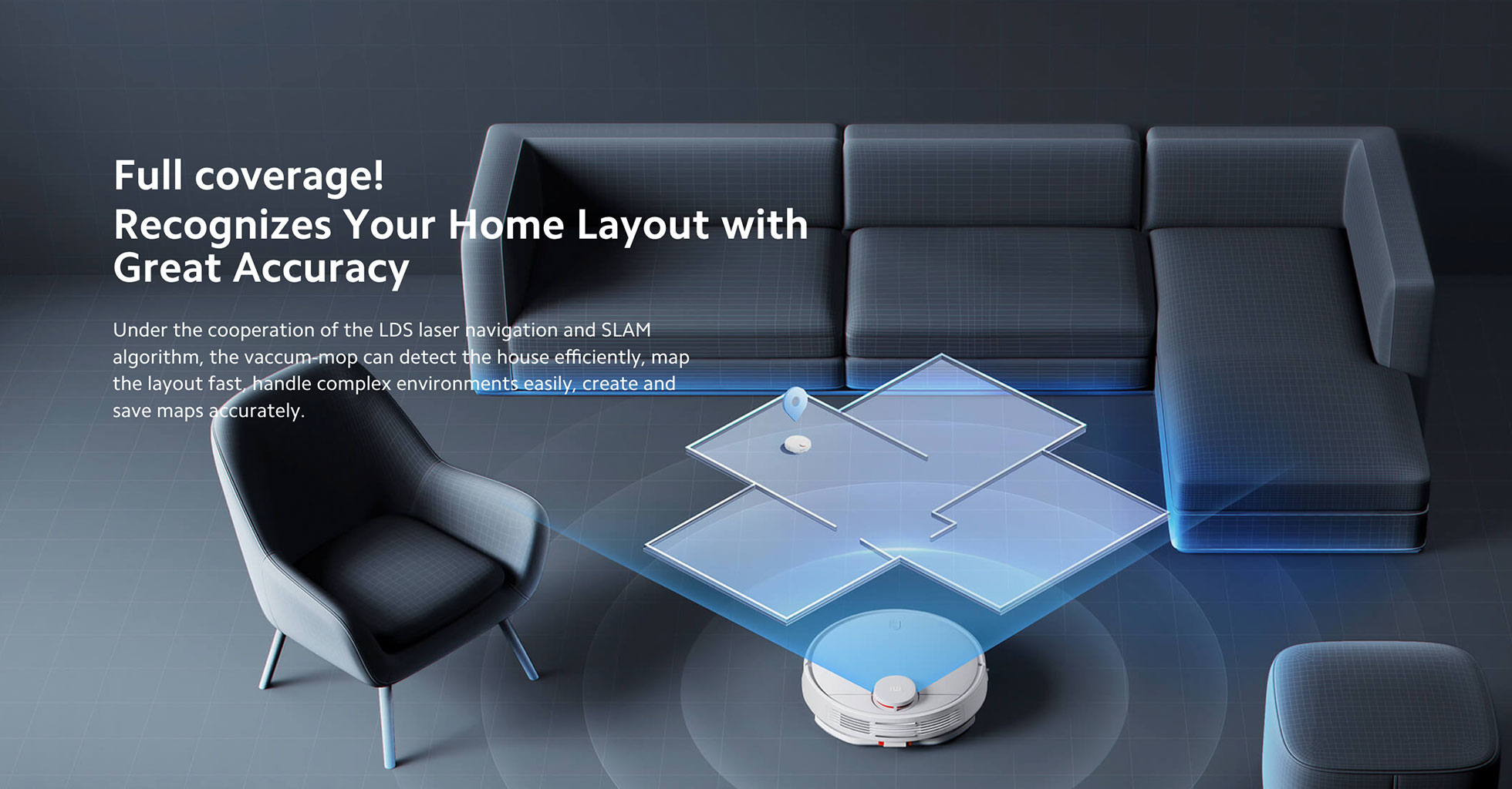 Xiaomi Mi Vacuum-Mop 2S Robot Vacuum